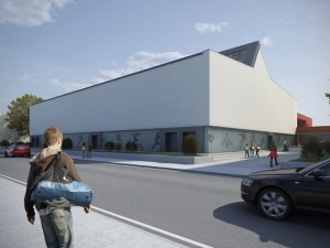 Unsere Dreifachturnhalle an der Grund- und Mittelschule.