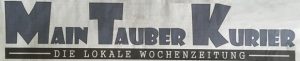Das neue Logo der regionalen (zwei) Wochenzeitung.